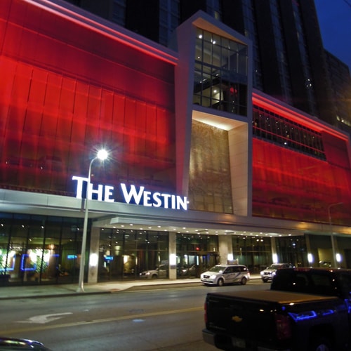 Photography of project “Westin Hotel Cleveland”